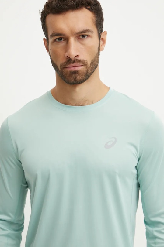 Běžecké triko s dlouhým rukávem Asics Core tyrkysová 2011C340.300