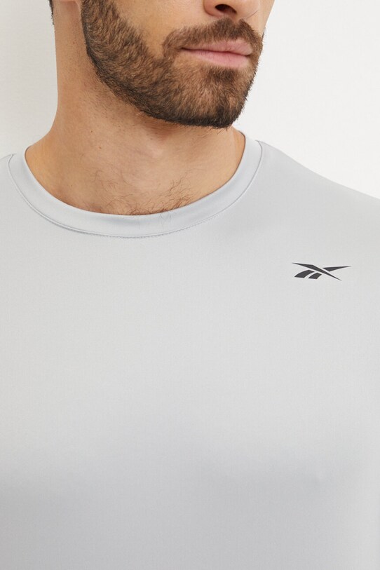 Лонгслив для тренировок Reebok 100071041 серый