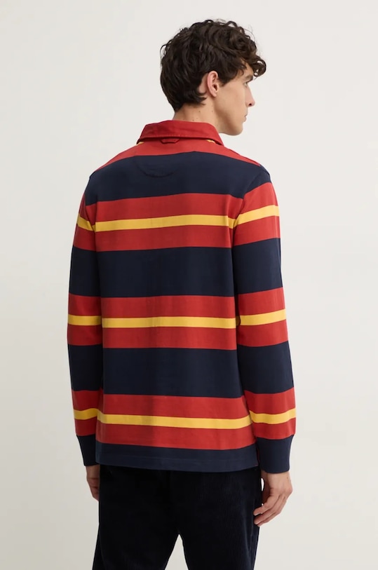 Gant longsleeve din bumbac 2015083 bleumarin NC24