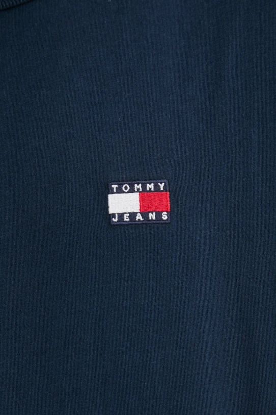 Tommy Jeans longsleeve bawełniany DM0DM18436 granatowy