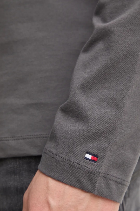 Bavlněné tričko s dlouhým rukávem Tommy Hilfiger UM0UM03345