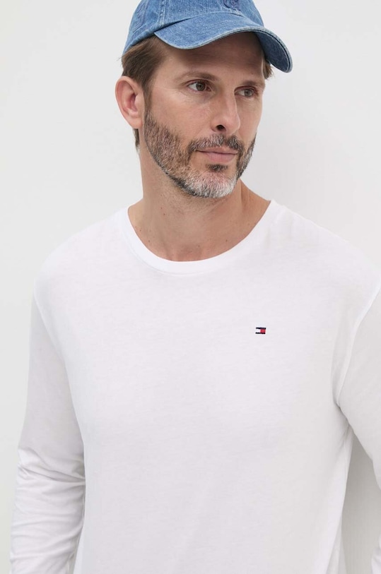 Tommy Hilfiger longsleeve bawełniany 3-pack bawełna biały UM0UM03378