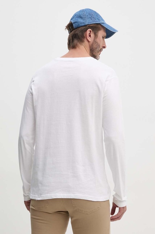 Odzież Tommy Hilfiger longsleeve bawełniany 3-pack UM0UM03378 biały