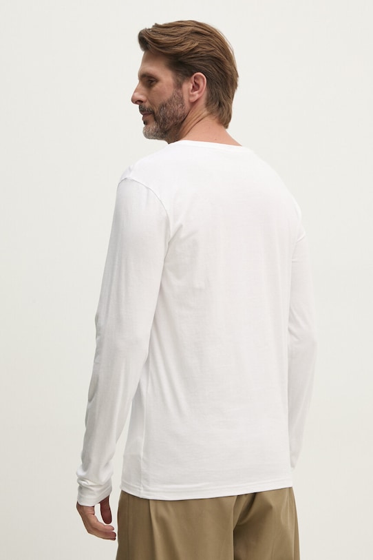 Βαμβακερή μπλούζα με μακριά μανίκια Tommy Hilfiger 3-pack UM0UM03378