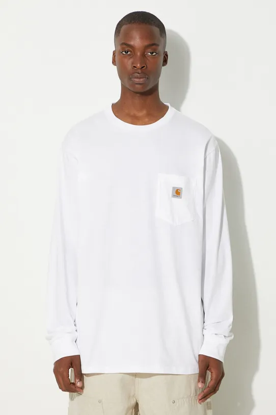 Carhartt WIP cotton longsleeve top Longsleeve Pocket