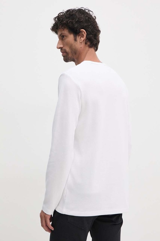 Îmbrăcăminte Lindbergh longsleeve din bumbac 30.403021.WHITE alb