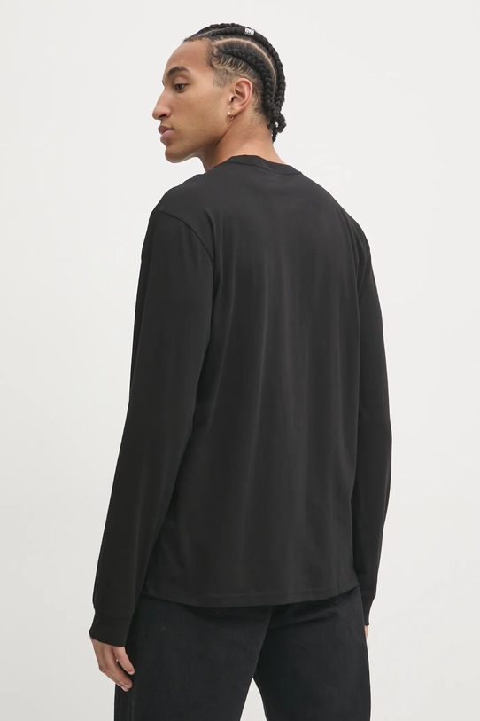 Одяг Бавовняний лонгслів Volcom A3632406 чорний