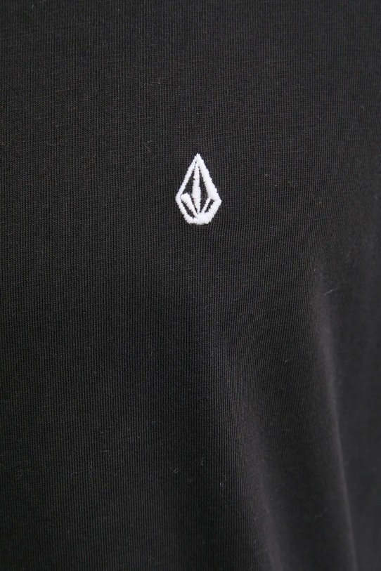 Бавовняний лонгслів Volcom A3632406 чорний