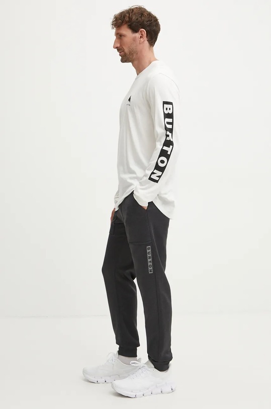 Bavlněné tričko s dlouhým rukávem Burton 203921 bílá AW24