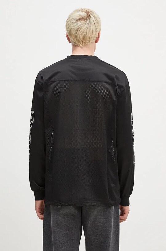 Одежда Лонгслив Aries Cult Leader Airtex Longsleeve Tee AR4002002 чёрный