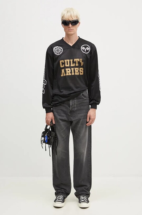 Лонгслив Aries Cult Leader Airtex Longsleeve Tee AR4002002