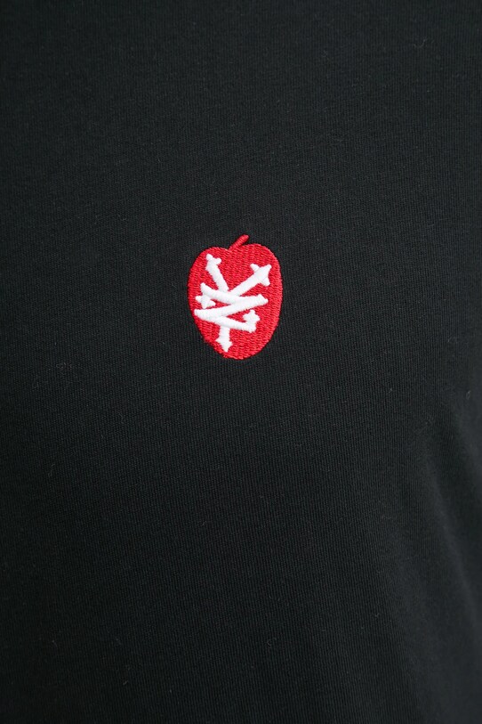 Zoo York longsleeve bawełniany 60240008 czarny