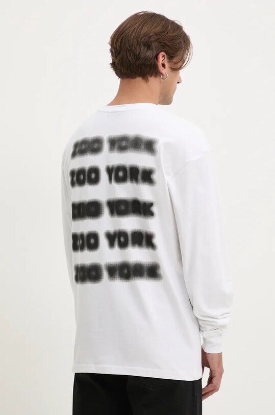 Odzież Zoo York longsleeve bawełniany 60240006 biały