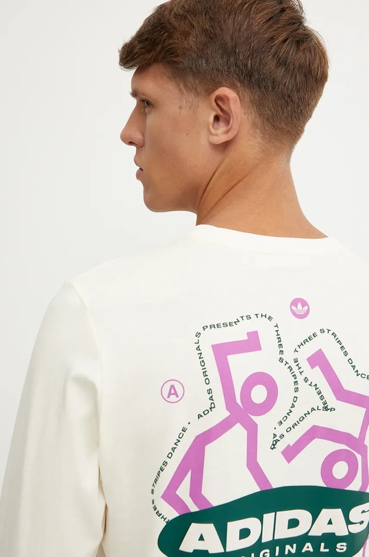adidas Originals tricou bej IX6785