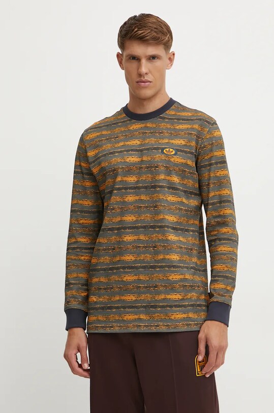 Лонгслів adidas Originals сірий JL6154