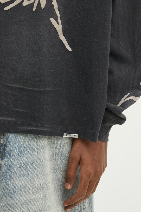 Represent camicia a maniche lunghe Metallica Garage Inc Longsleeve grigio MLM4366.230