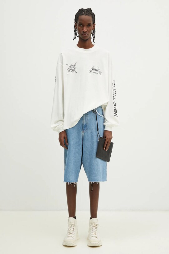 Μακρυμάνικο Represent Metallica 40 Year Anniversary Longsleeve MLM4368.072 μπεζ