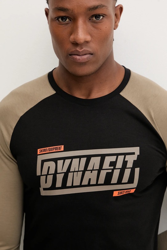 Dynafit longsleeve sportowy 24/7 brązowy 08.0000070956