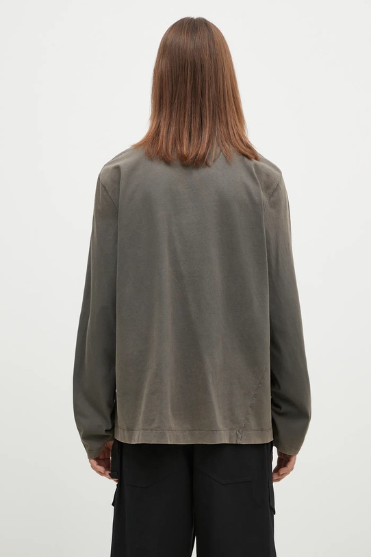 Clothing Our Legacy cotton longsleeve top Big Longsleeve M4246BAC gray