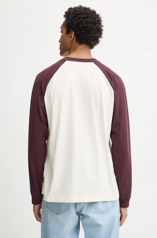 Odzież Hollister Co. longsleeve bawełniany KI324.4170.520 beżowy