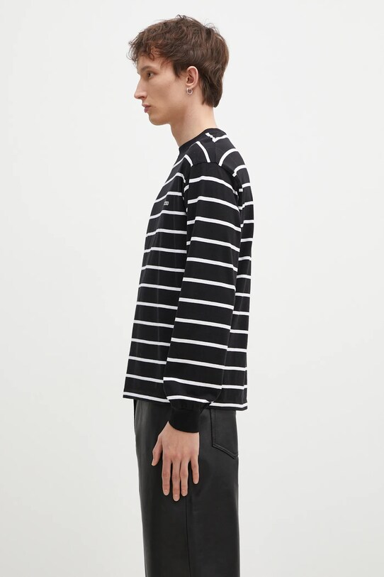 No Problemo cotton longsleeve top Mini Problemo NP60030.02 black AW24