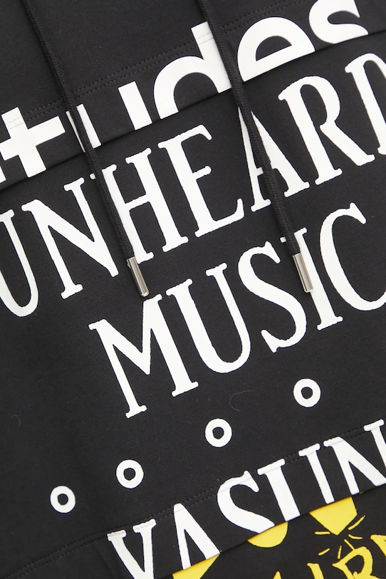 Βαμβακερή μπλούζα Études Studio H24MCTSH195 μαύρο