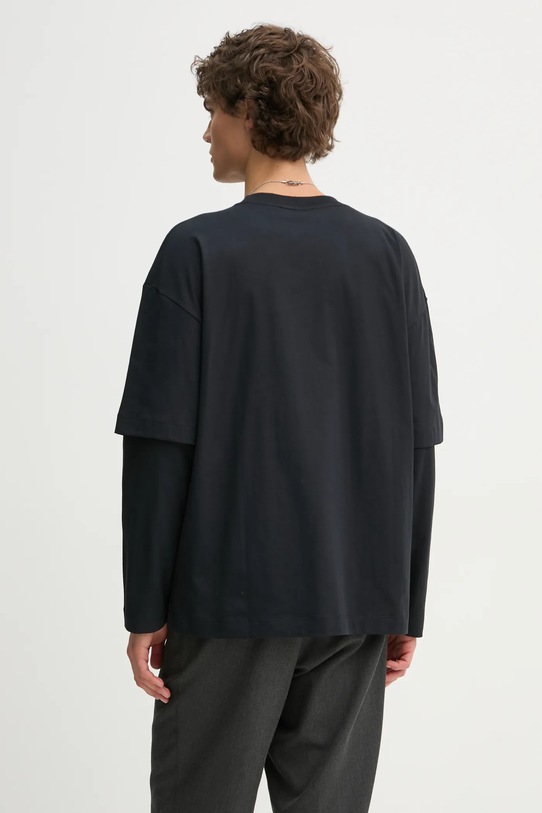 Îmbrăcăminte Études Studio longsleeve H24MMTSH187 negru