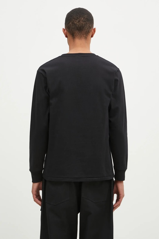 Одежда Хлопковый лонгслив A Bathing Ape By Bathing Ape Longsleeve 1K80111015 чёрный