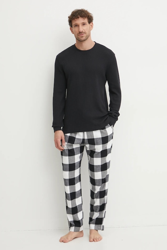 Hollister Co. piżama wzorzyste czarny KI313.4022.908