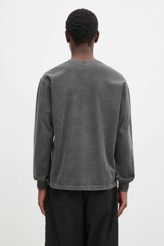 Îmbrăcăminte NEIGHBORHOOD longsleeve din bumbac 242PCNH.LT15 gri