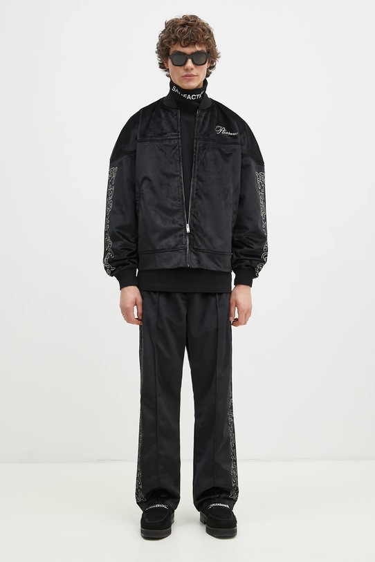 Хлопковый лонгслив PLEASURES Satisfaction Turtleneck P24W026