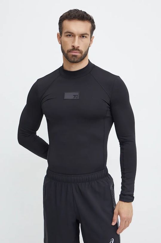 EA7 Emporio Armani mânecă lungă de antrenament uni negru PJ6LZ.6DUT03.1200