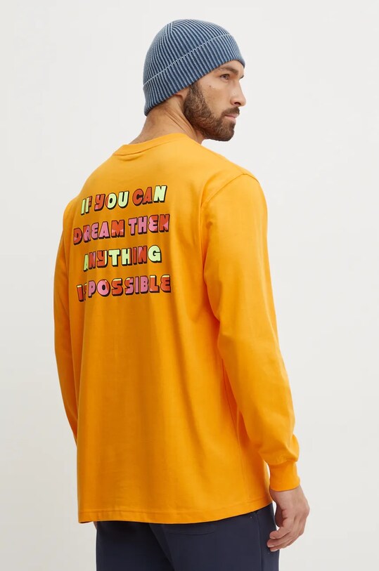The North Face longsleeve din bumbac TNF x Yinka Ilori NF0A89CA1IW1