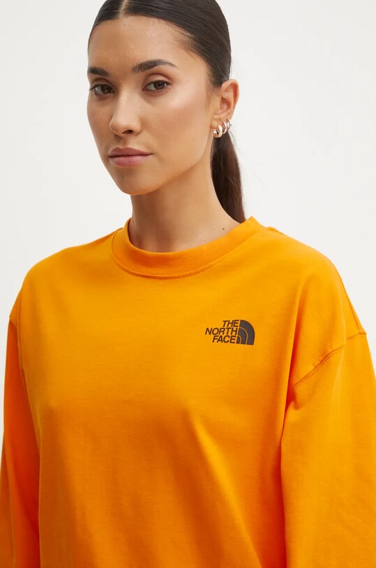 The North Face longsleeve din bumbac TNF x Yinka Ilori NF0A89CA1IW1