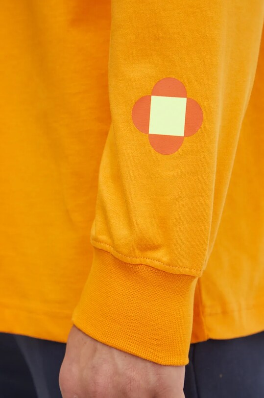 The North Face longsleeve din bumbac TNF x Yinka Ilori NF0A89CA1IW1