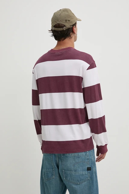 Guess Originals longsleeve bawełniany M4BI55.K8FQ4 bordowy