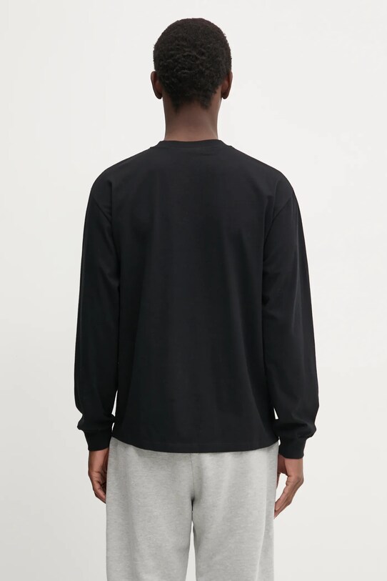 No Problemo cotton longsleeve top Mini Problemo Longleeve Tee NP60029.02 black