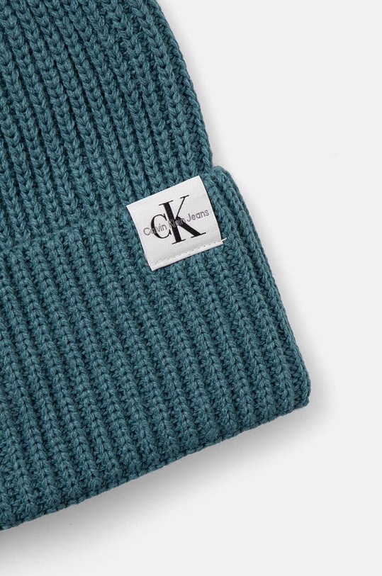 Dječja kapa Calvin Klein Jeans zelena IU0IU00440.9BYH