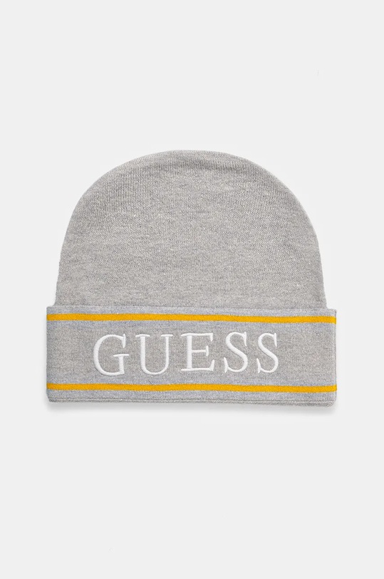 Guess czapka dziecięca aplikacja szary L4YZ00.Z3GW0.9BYH