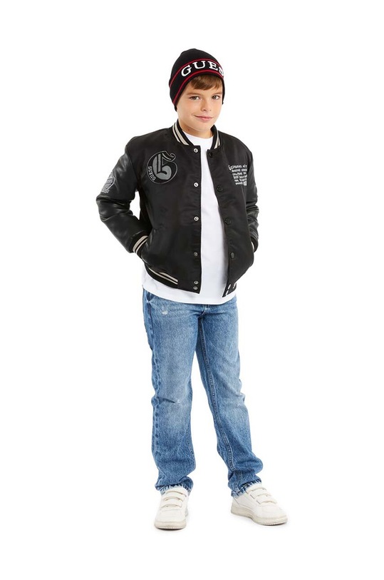 Chłopiec Guess czapka dziecięca L4YZ00.Z3GW0.9BYH czarny