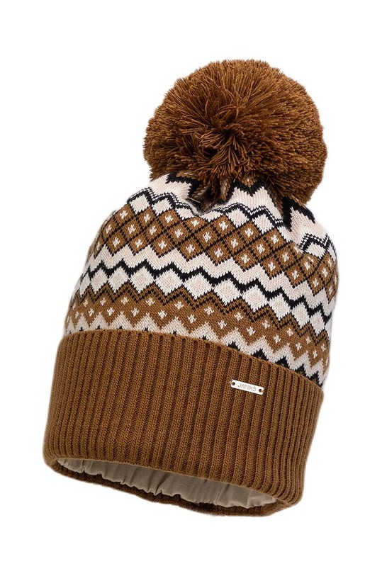 Jamiks czapka dziecięca ALTIN IV pozostałe brązowy ALTIN.IV.NAK.gl.JZH105