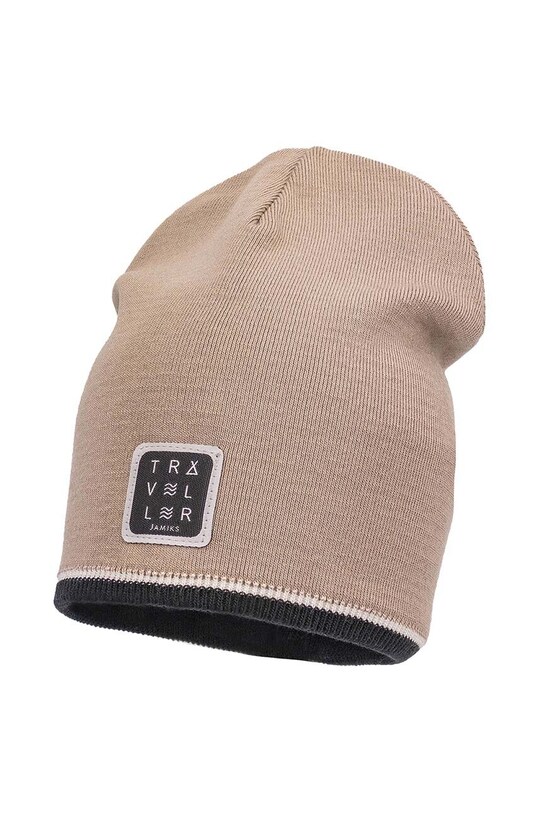 Дитяча шапка Jamiks TAMARINO TAMARINO.NAK.gl.JZH291 бежевий AW24