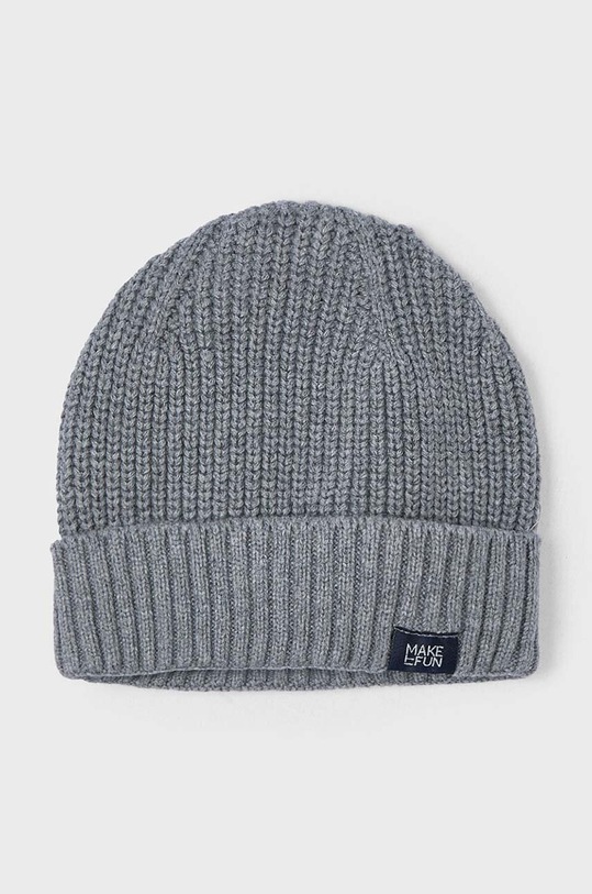 Detská bavlnená čiapka Mayoral bavlna sivá 10833.5C.Czapki.9BYH