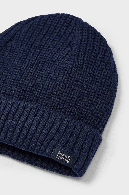 Mayoral czapka bawełniana dziecięca 10833.5C.Czapki.9BYH granatowy AW24