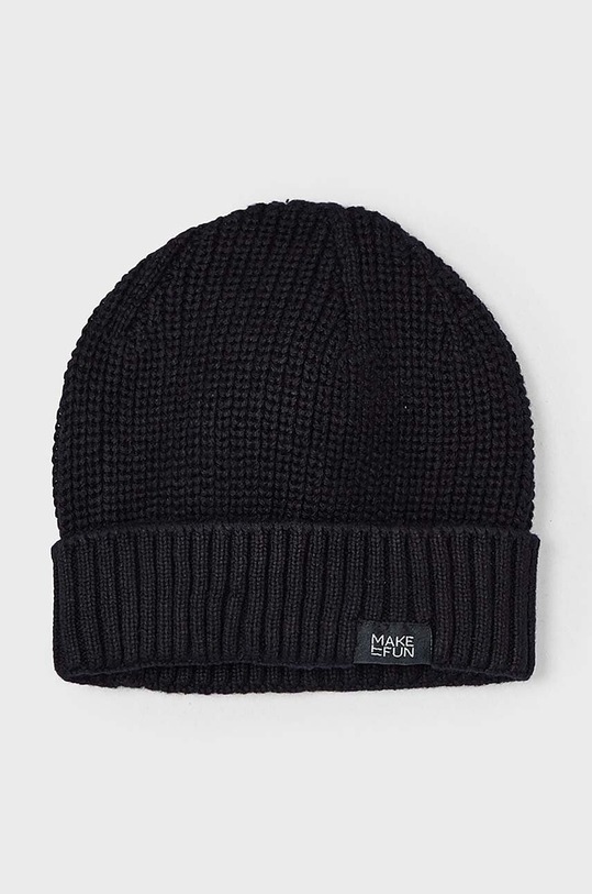 Mayoral caciula de bumbac pentru copii uni negru 10833.5C.Czapki.9BYH