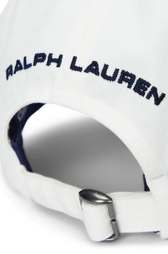 Chlapec Detská bavlnená šiltovka Polo Ralph Lauren 323940059005 biela