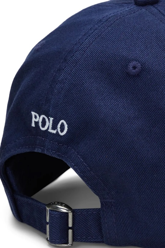 Chłopiec Polo Ralph Lauren czapka z daszkiem bawełniana dziecięca 323952400001 granatowy