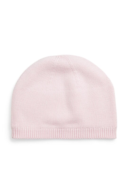 Polo Ralph Lauren caciula de bumbac pentru copii 323953201004 roz AW24