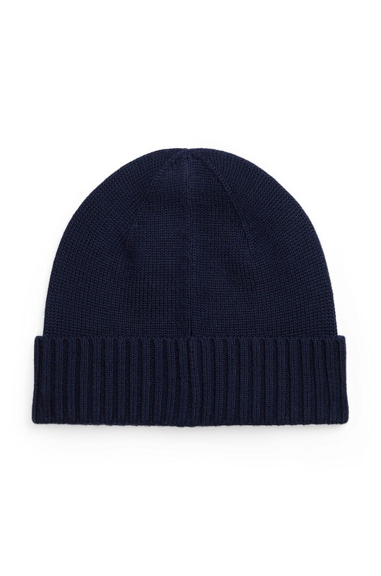 Polo Ralph Lauren czapka wełniana dziecięca 323953204001 granatowy AW24
