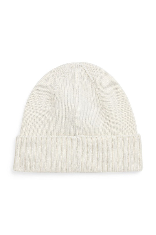 Детская хлопковая шапочка Polo Ralph Lauren 323953204003 бежевый AW24
